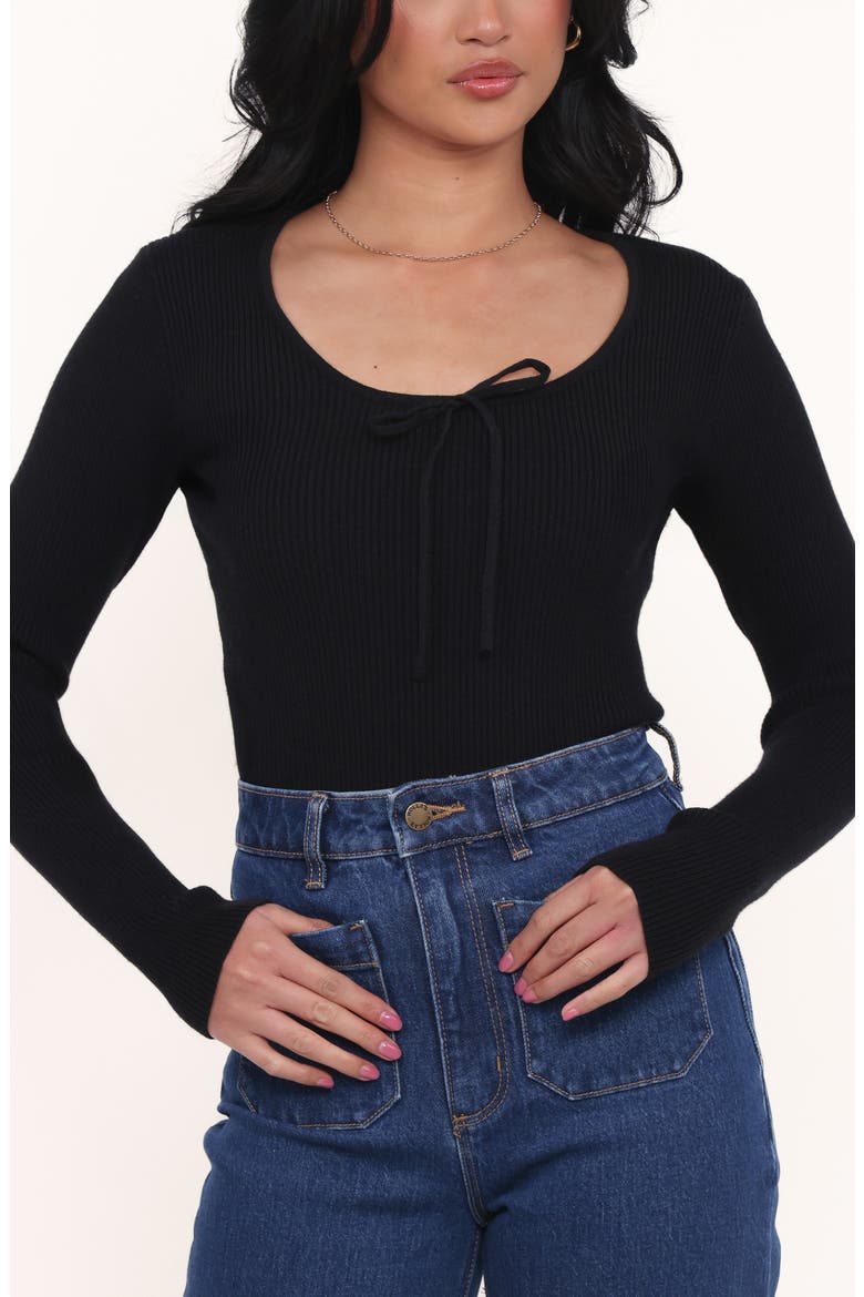 Cooper Rib Sweater, Main, color, BLACK