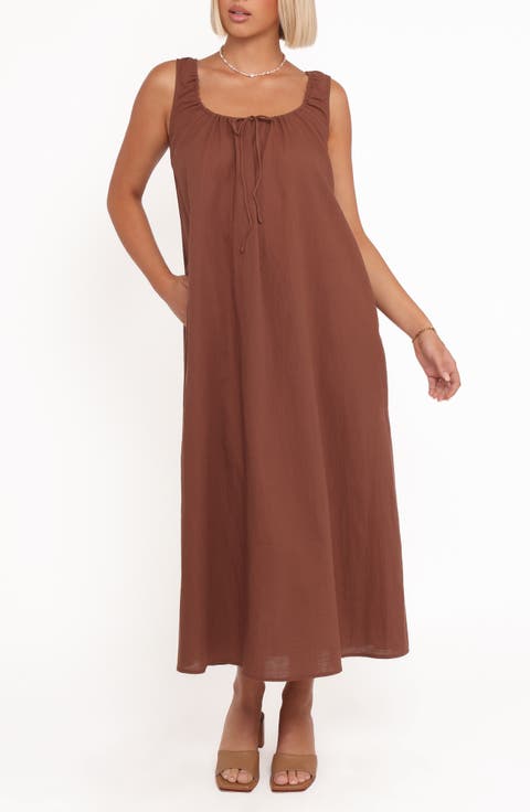 Bowman Cotton Midi Dress