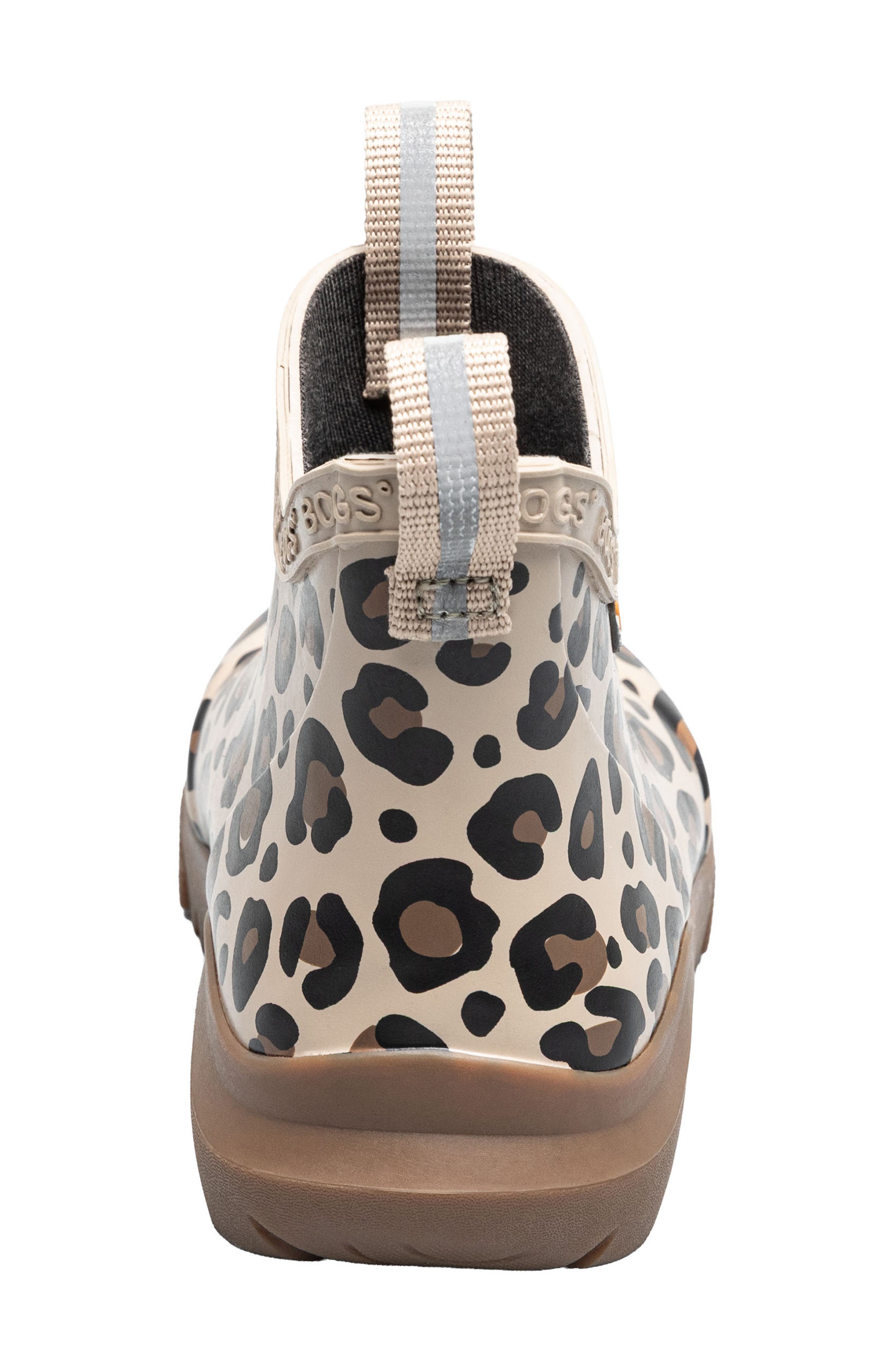 Kids' Skyline Waterproof Leopard Rain Boot, Alternate, color, TAUPE MULTI