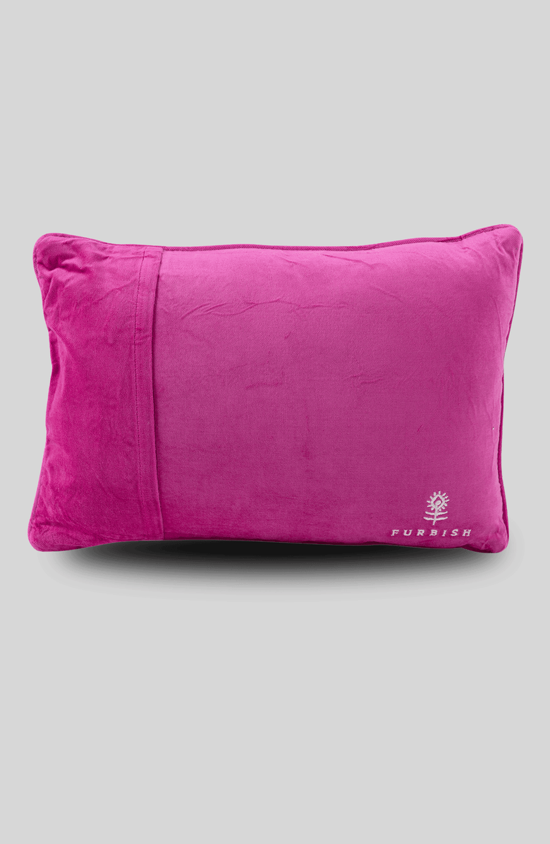 Furbish Not My Circus Needlepoint Pillow, Alternate, color, 