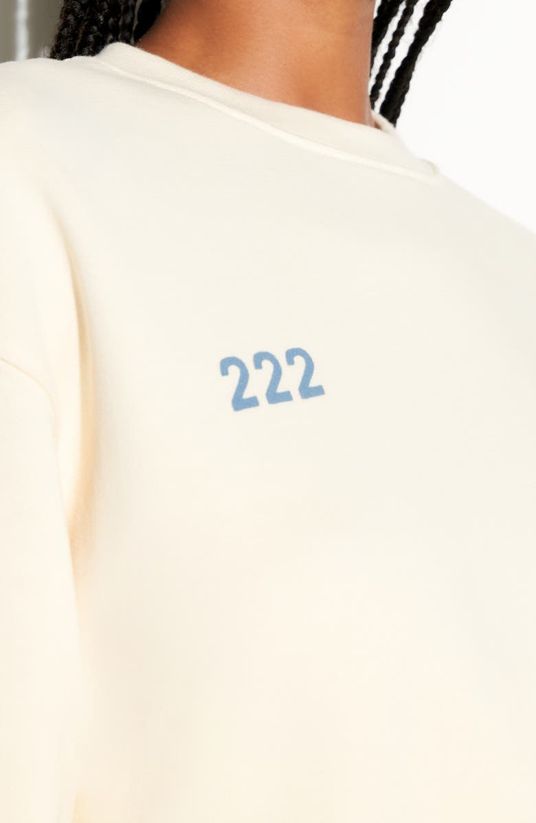 Spiritual Gangster 222 Nature La Brea Butterfly Cotton Graphic Sweatshirt, Alternate, color, Canvas