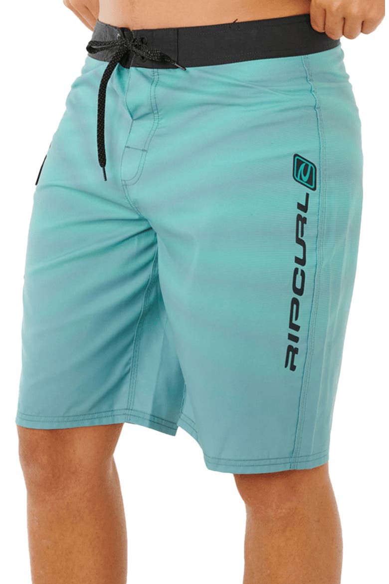 Shock Wave Board Shorts, Alternate, color, FADED DENIM