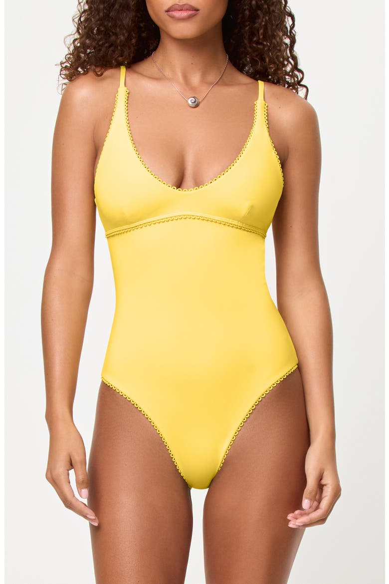 Posie One-Piece Swimsuit, Alternate, color, DITSY