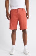 Lucky Brand Stretch Cotton Sateen Chino Shorts