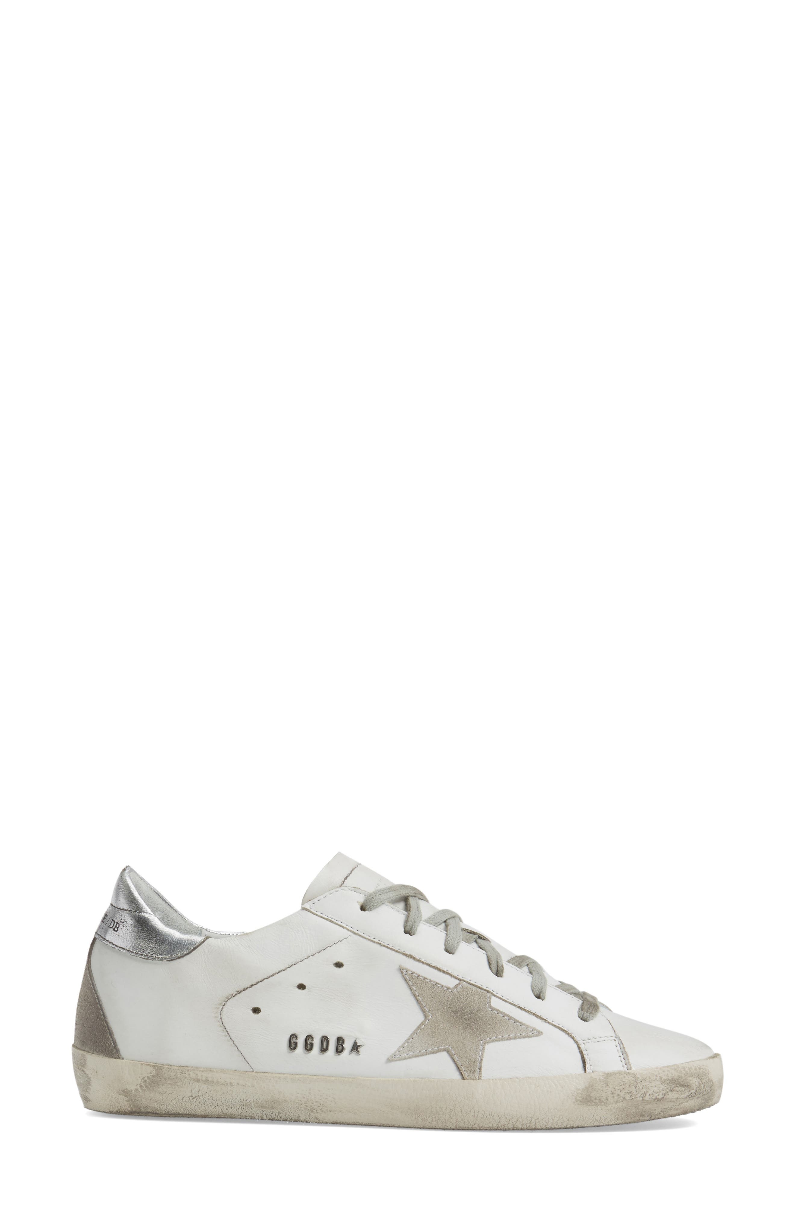 Golden Goose Superstar Low Top Sneaker, Alternate, color, 