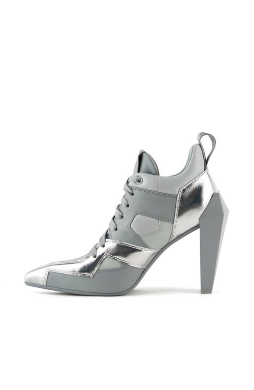 United Nude Gem Sneaker Hi In Silver