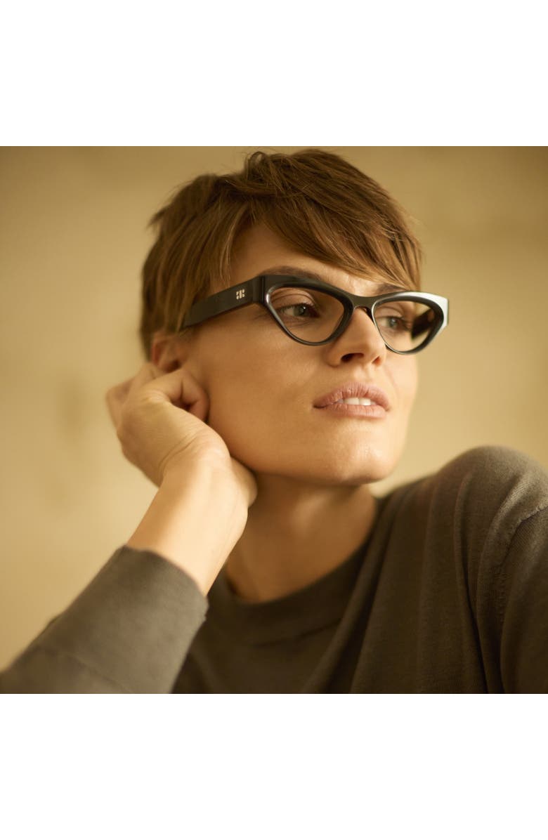 French Kiwis Eyewear Marion Blue Light Glasses, Alternate, color, Black / Tortoise