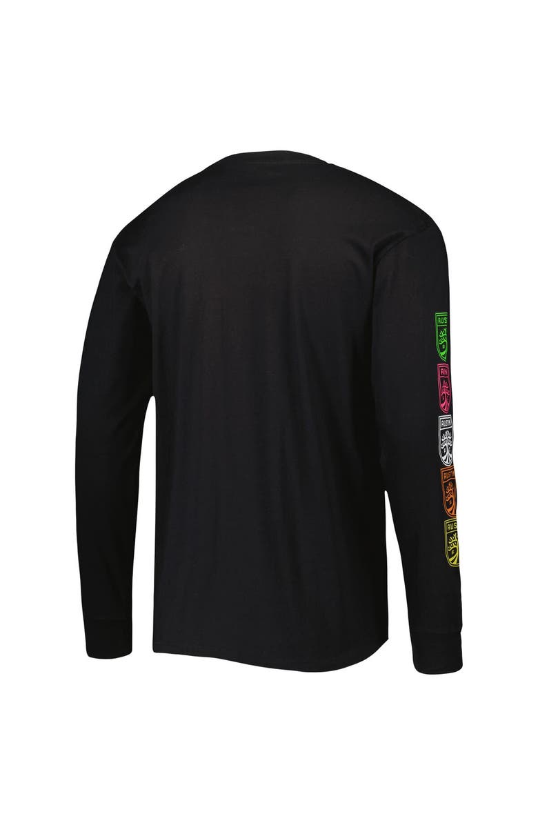 Mitchell & Ness Men's Mitchell & Ness Black Austin FC Papel Picado Long Sleeve T-Shirt, Alternate, color, Black