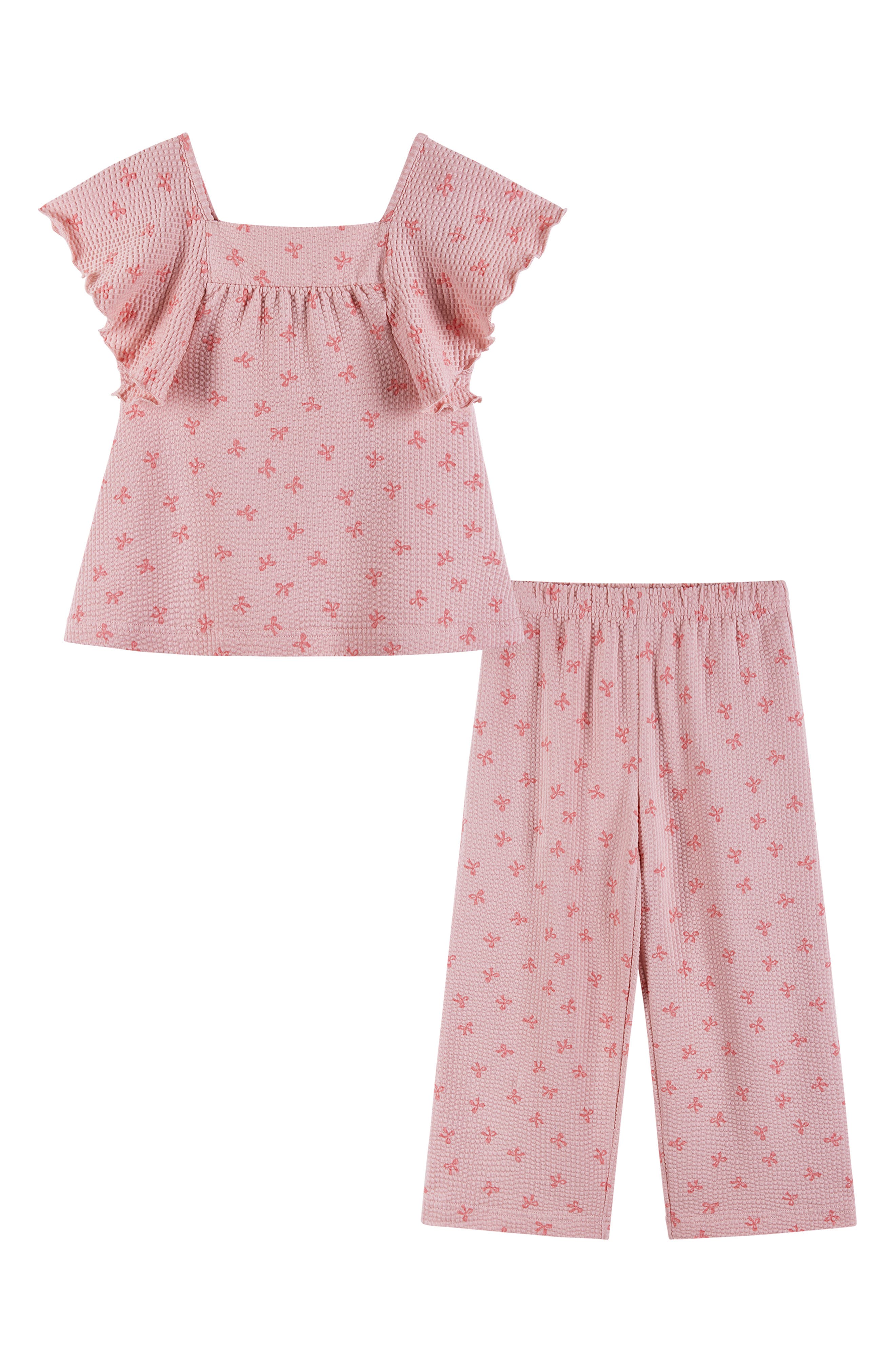 Andy & Evan Kids' Ruffle Top & Pants Set