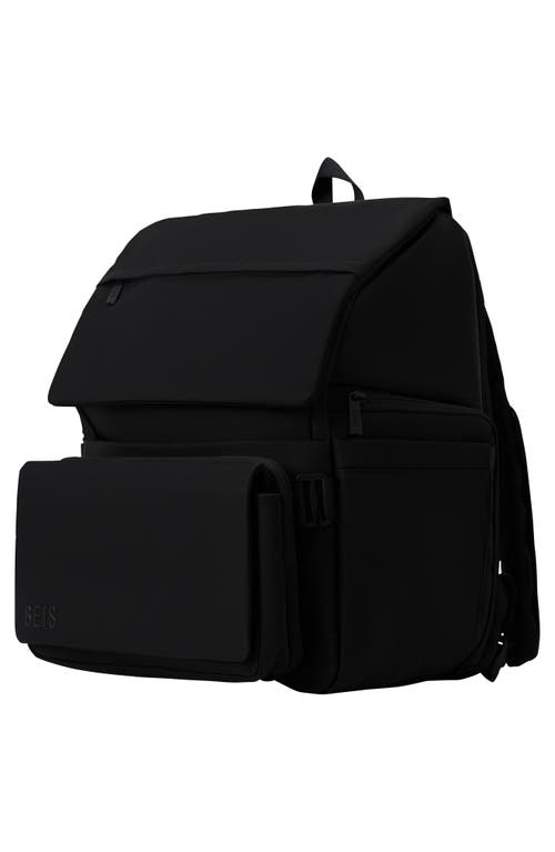 Beis Béis The Ultimate Diaper Backpack In Black