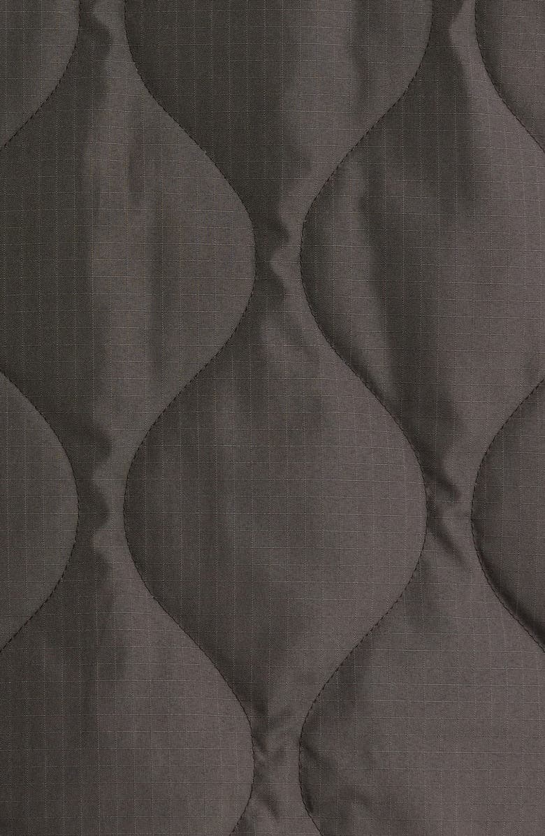 TAION Military Onion Quilt Water Repellent 800 Fill Power Down Vest, Alternate, color, Charcoal