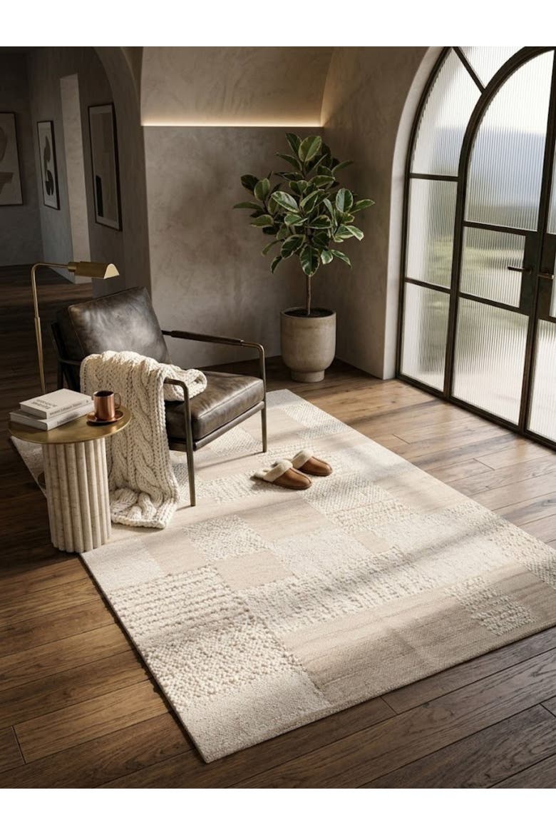 Minerva Wool Rug, Alternate, color, Beige