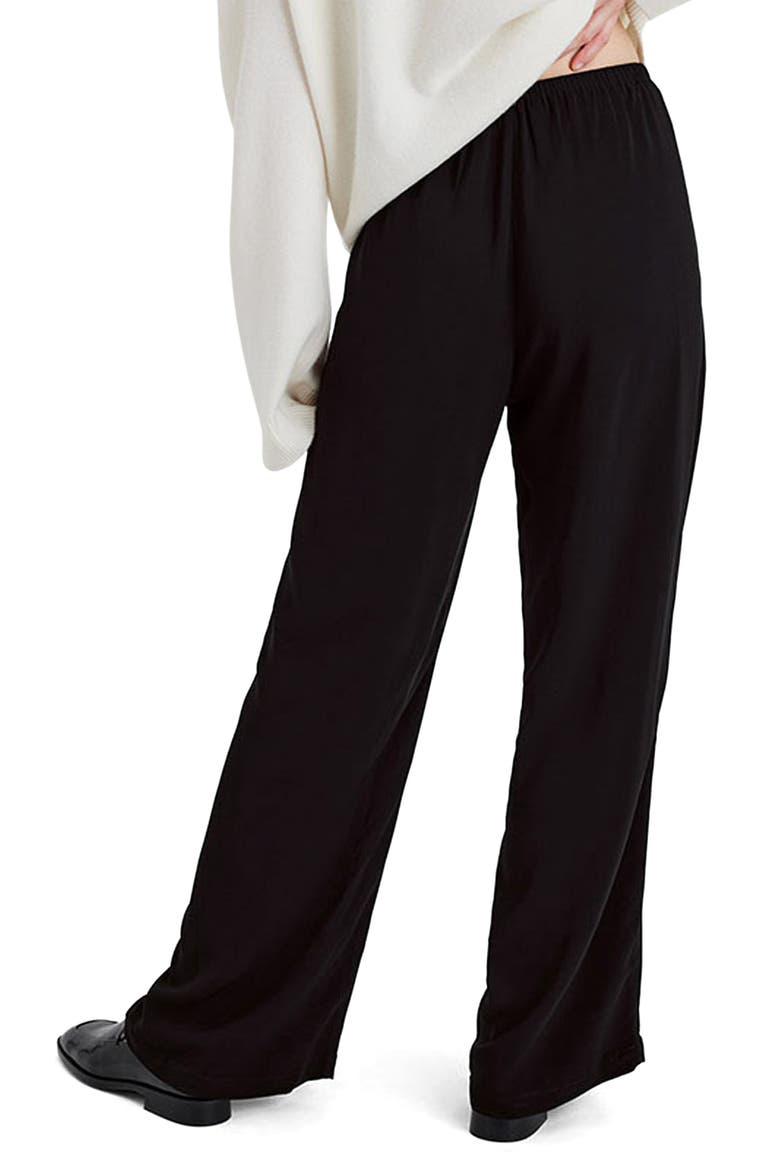 Monaco Wide Leg Pants, Alternate, color, NOIR