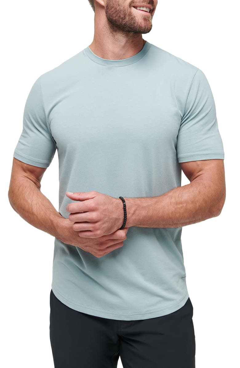TravisMathew Cloud Crewneck T-Shirt, Main, color, Arona