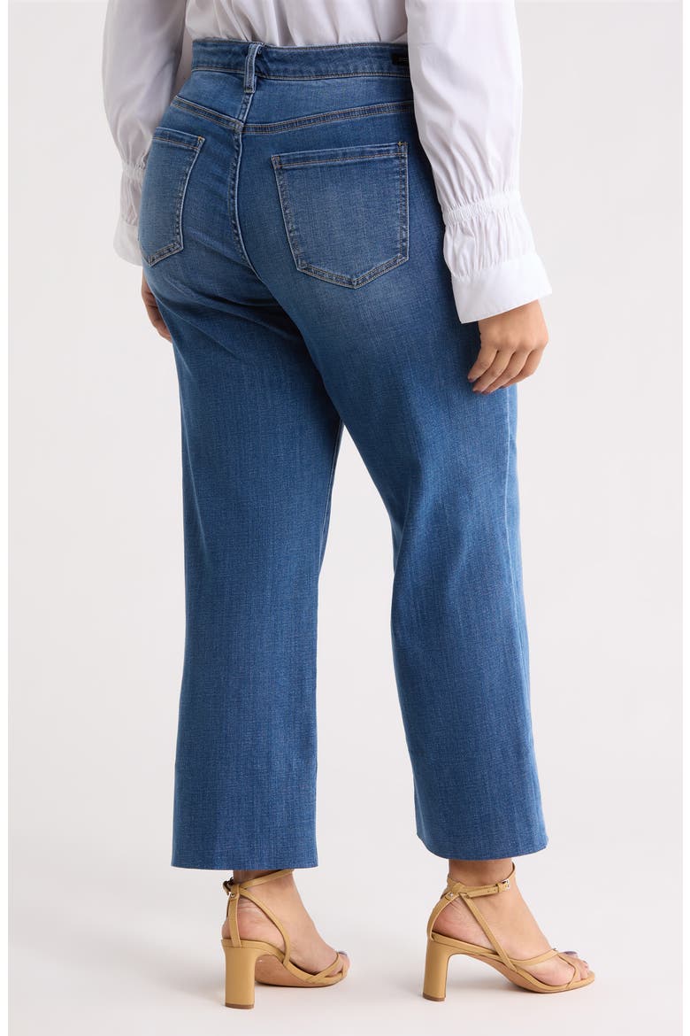 Kennedy High Waist Crop Straight Leg Pants, Alternate, color, NEWPORT BEACH