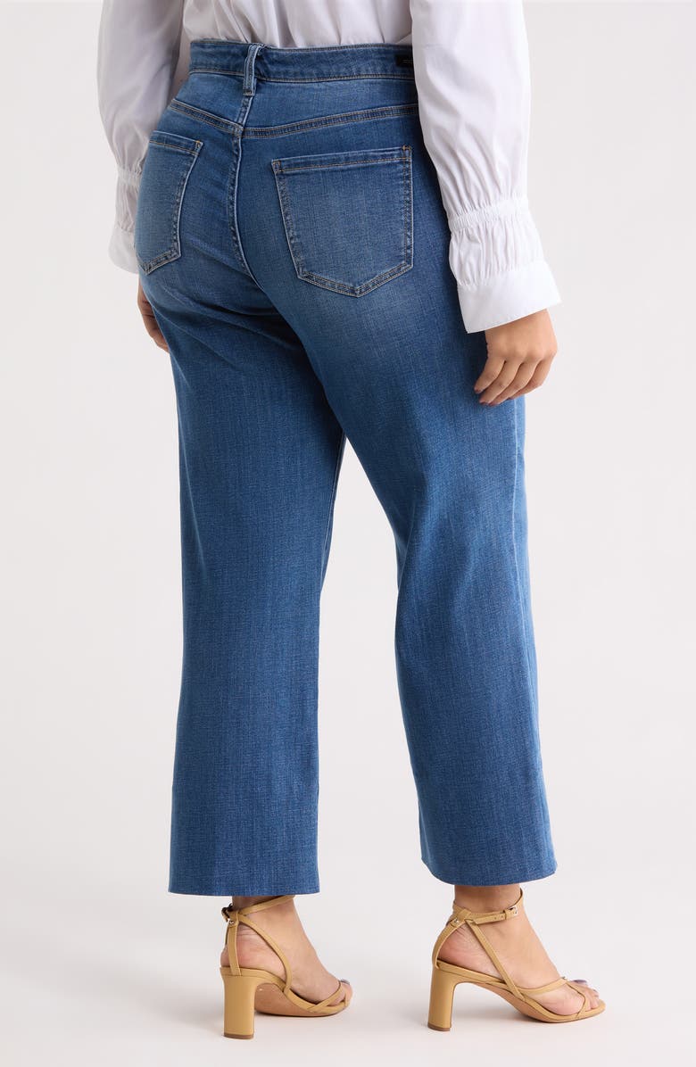 Liverpool Los Angeles Kennedy High Waist Crop Straight Leg Pants, Alternate, color, Newport Beach