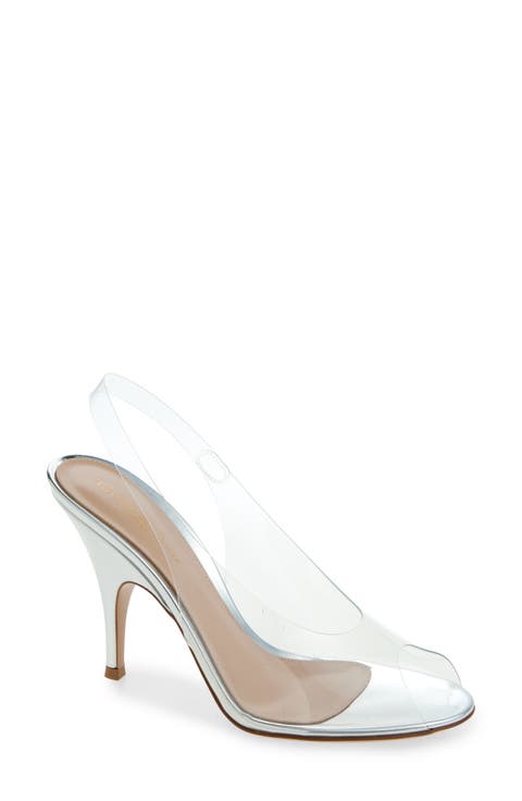 Clear Slingback Sandal (Women)