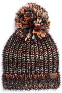 MUK LUKS Women's Chunky Space Dye Eyelash Knit Beanie