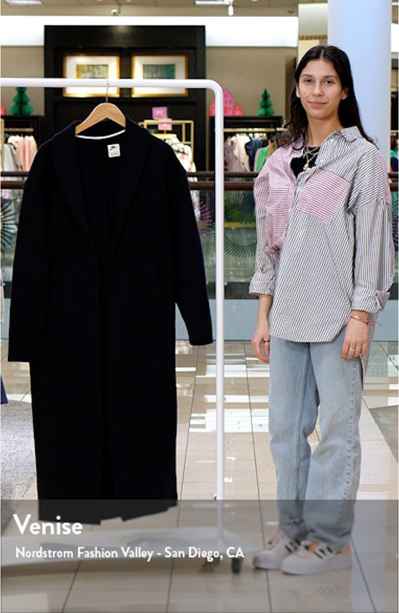 Sportswear Oversize Tech Scuba Knit Duster, sales video thumbnail