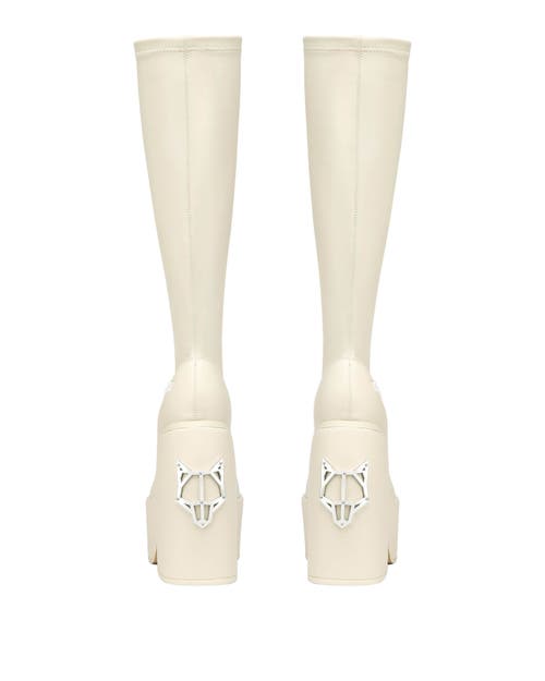 Naked Wolfe Spice Boot In White