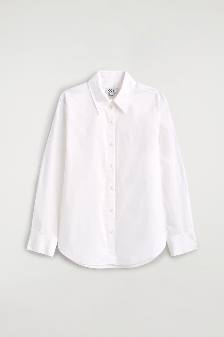 Classic Cotton Poplin Shirt, Alternate, color, WHITE