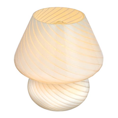 Decorative Blown Glass Table Lamp