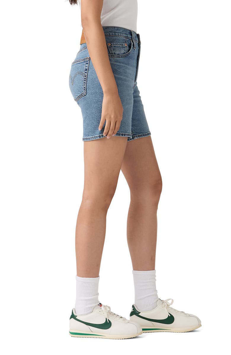 Levi's 501<sup>®</sup> Mid Thigh Denim Shorts, Alternate, color, Pen Ring Ltw