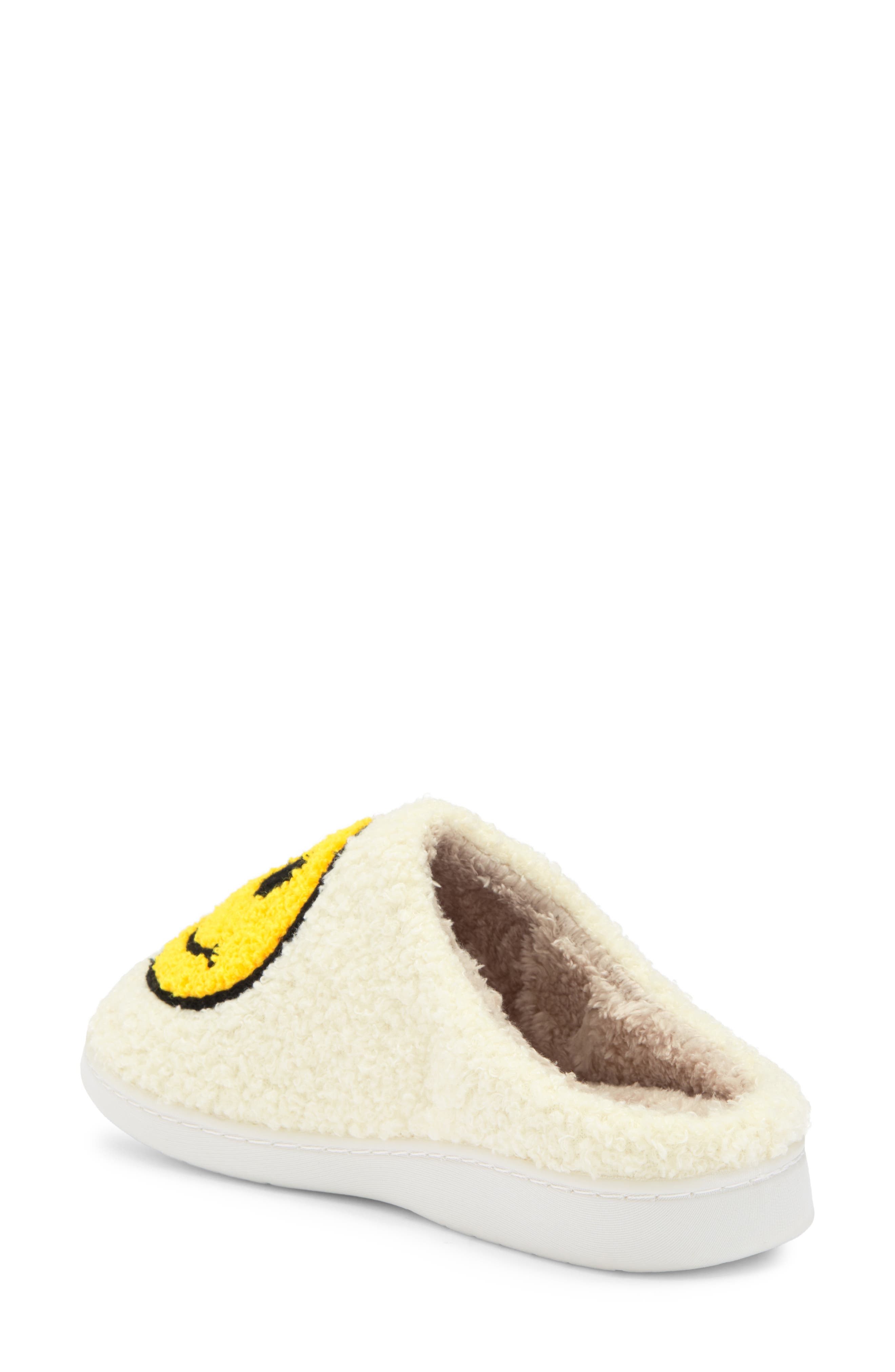 Cozi Slipper, Alternate, color, YELLOW HAPPY