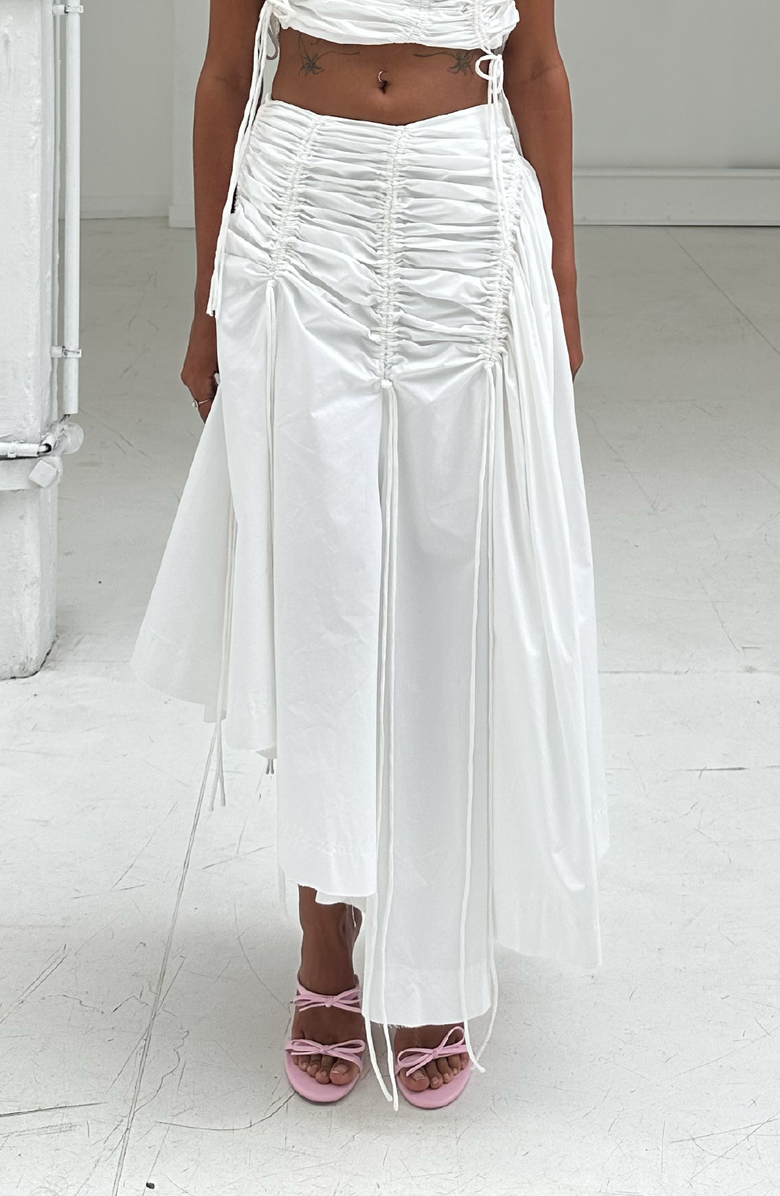 SAEMDI Simmi Skirt, Alternate, color, Ivory