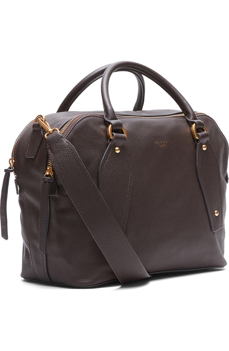 rag & bone Gramercy Medium Satchel Bag, Alternate, color, Chocolate