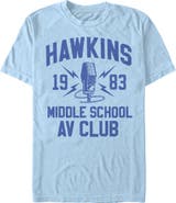 Stranger Things Men's Stranger Things Hawkins AV Club 1983 Graphic T-Shirt