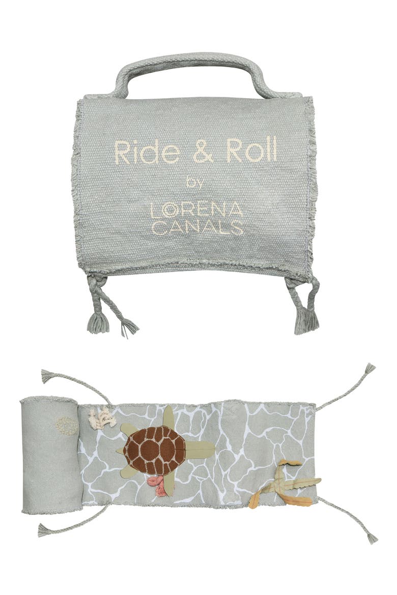 Ride & Roll Turtle Under the Sea Playset, Main, color, BLUE SAGE OLIVE NATURAL