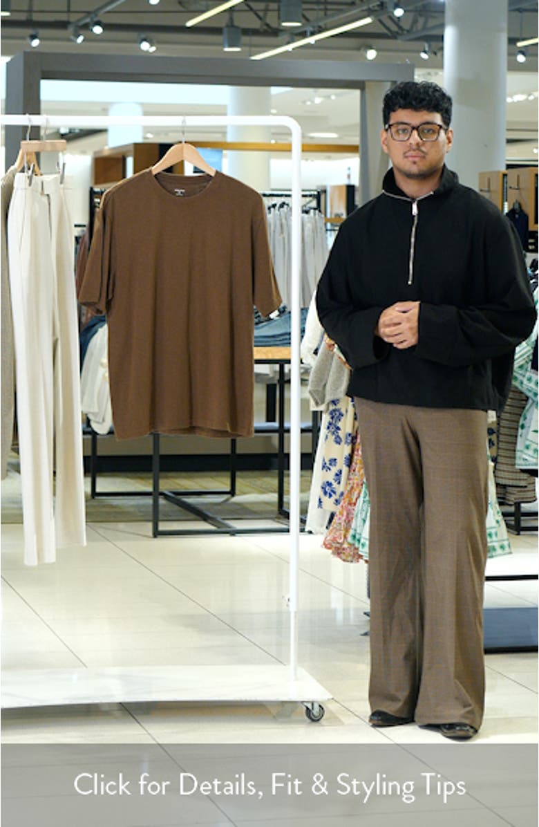 Slub Cotton Crewneck T-Shirt, sales video thumbnail