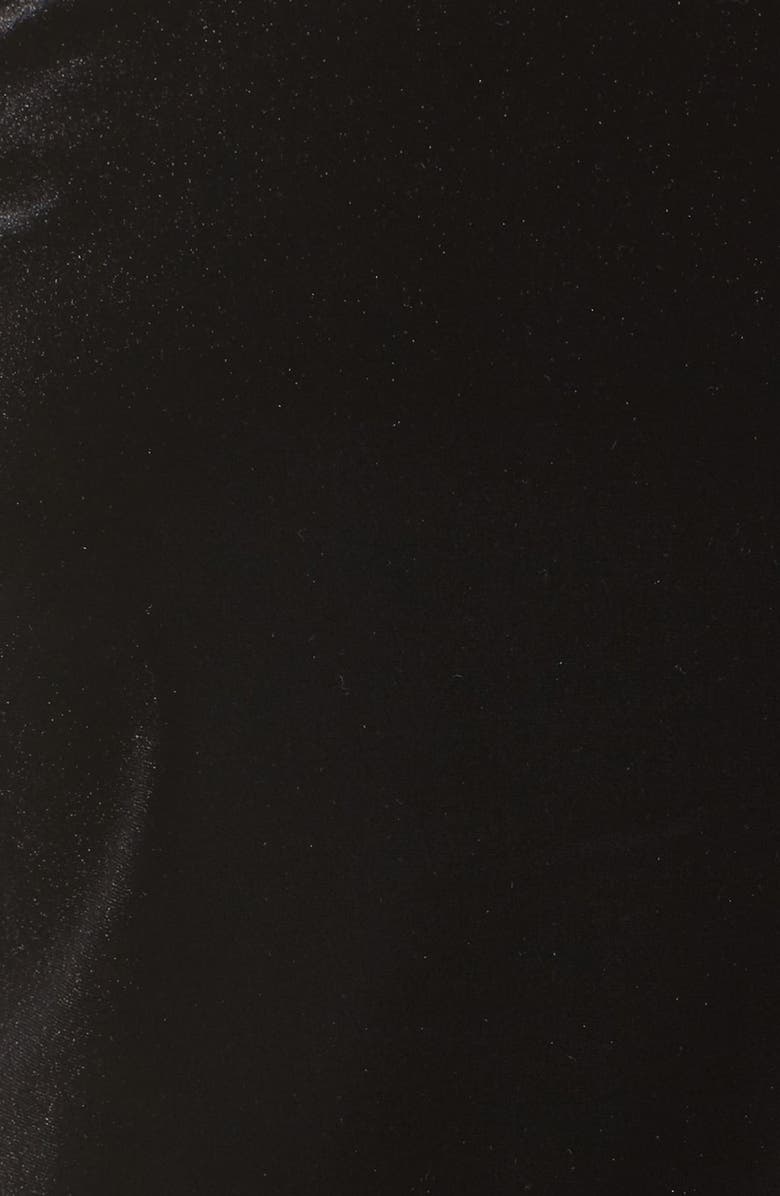 Eliza J Cold Shoulder Velvet Top, Alternate, color,