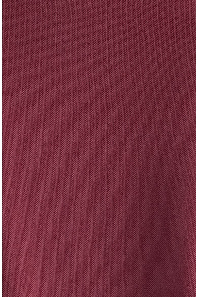 Egnes Logo Cotton Piqué Polo, Alternate, color, MAROON RED