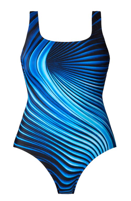 Shapesolver Sport Scoopneck Tank Chlorine Resistant One-piece Swimsuit