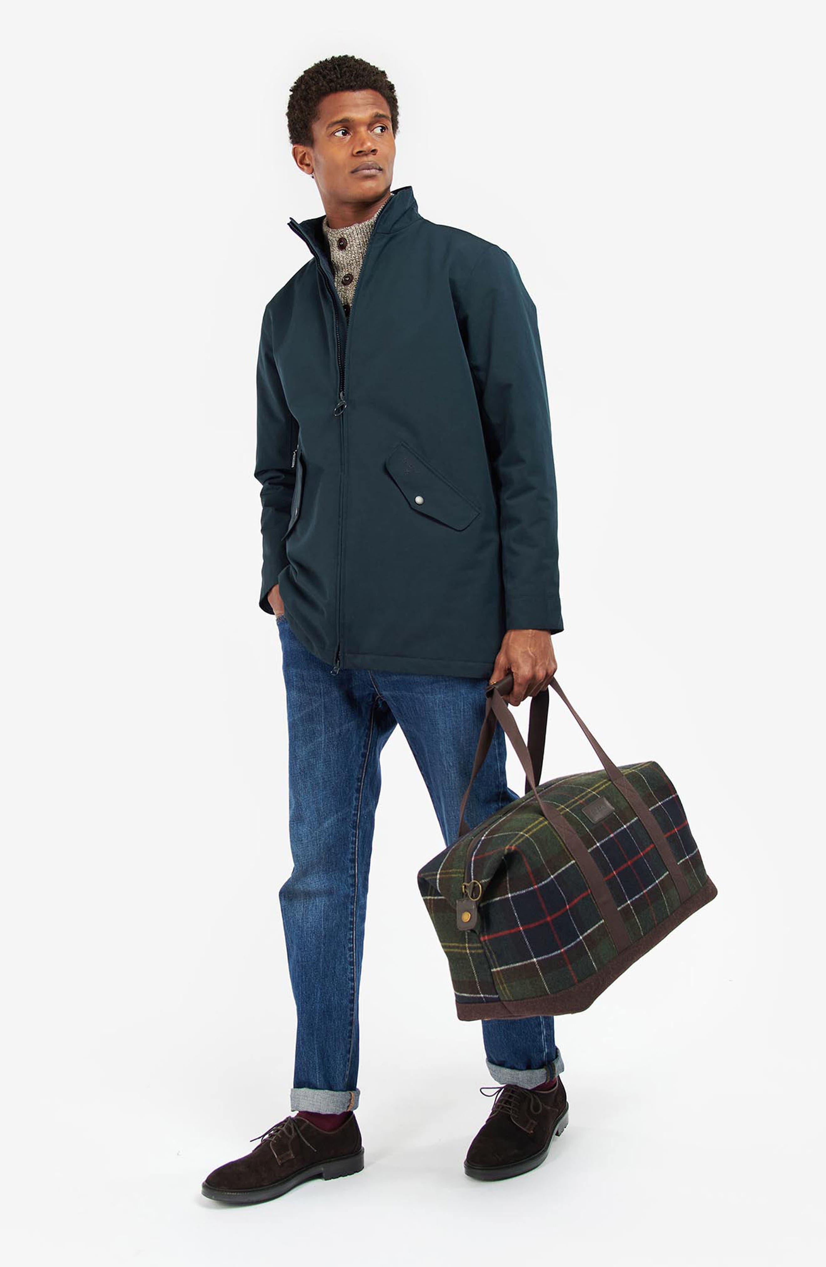 Barbour Tartan Holdall Bag, Alternate, color, 