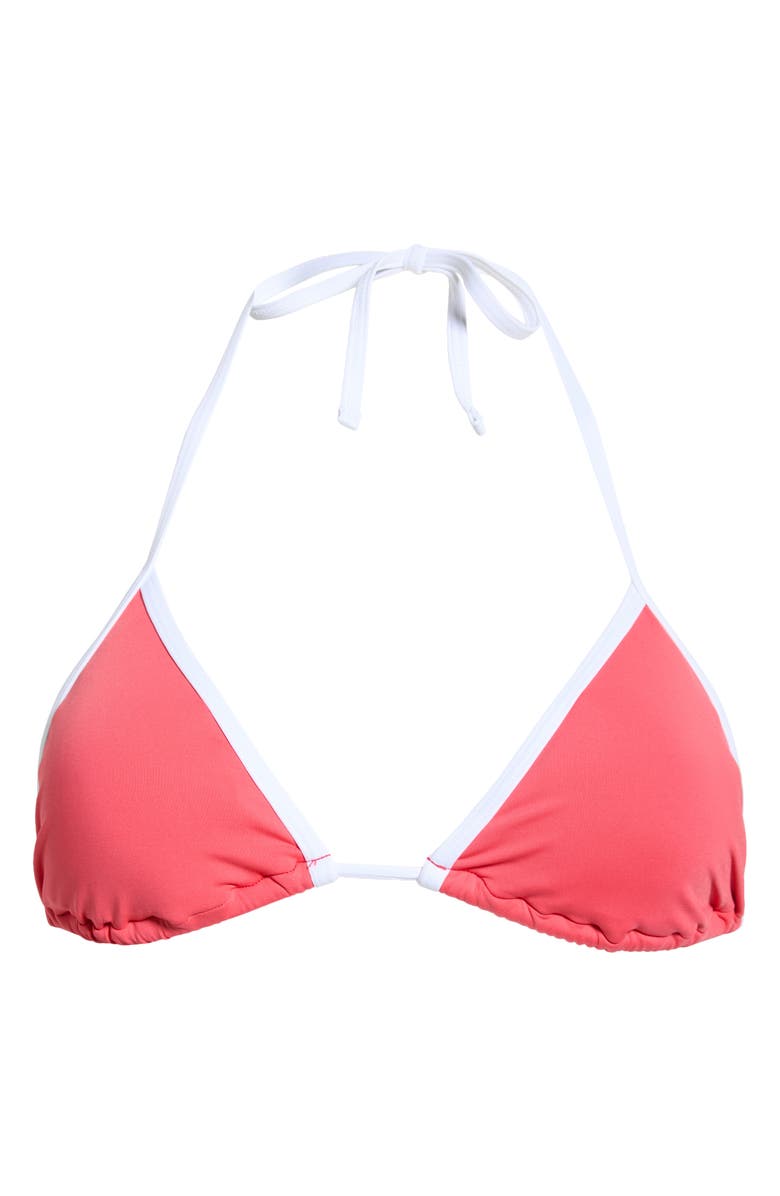Rip Curl Classic Surf Triangle Bikini Top, Alternate, color, Red