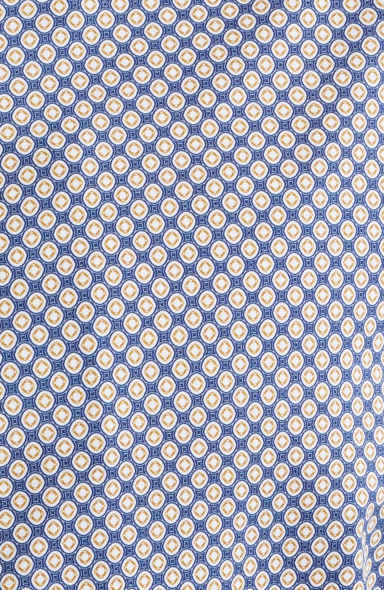 Zanella Tile Neat Knit Cotton Blend Dress Shirt, Alternate, color, Multi