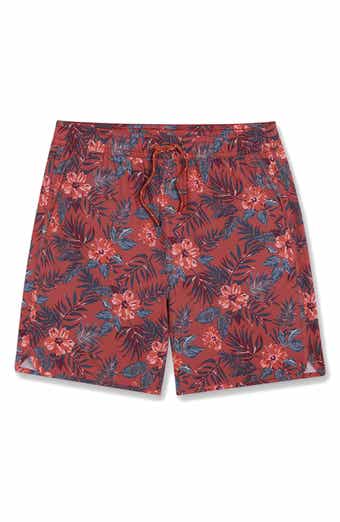 Kids' The Anchor Tropical Print Water Repellent Swim Trunks