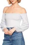 Susana Monaco Poet Off the Shoulder Top
