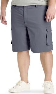 True Nation by DXL Big & Tall Stretch Ripstop Cargo Shorts