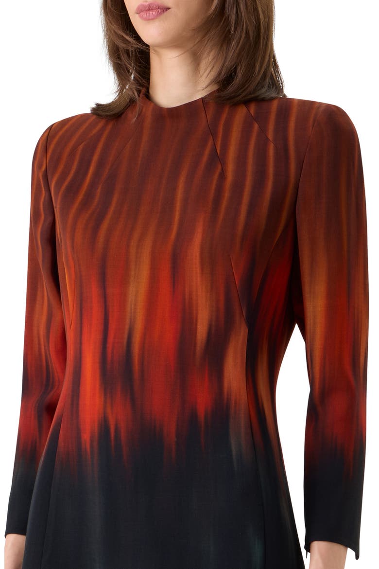 Fuego Wool Blend Double Face Dress, Alternate, color, COFFEE-VICUNA