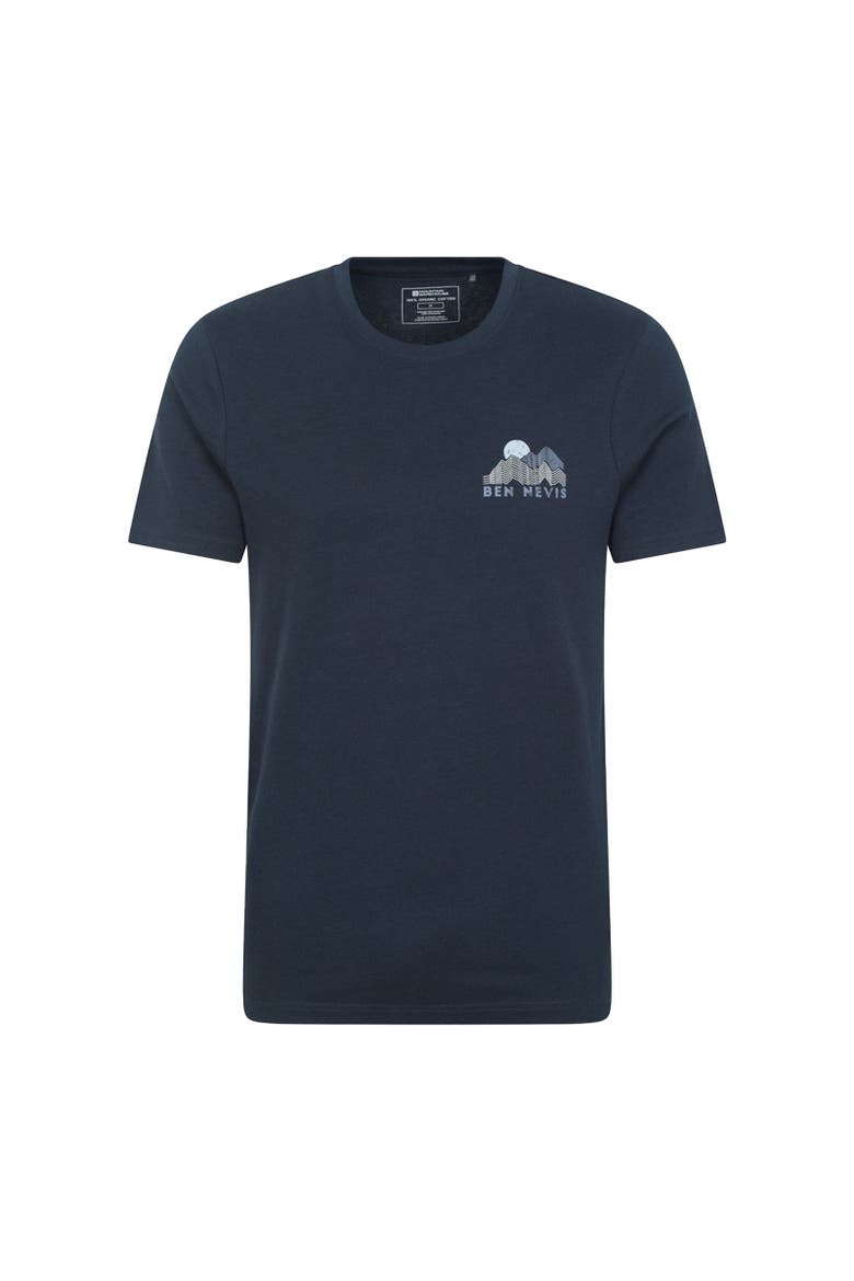 Ben Nevis Sun Short-Sleeved T-Shirt, Main, color, Navy