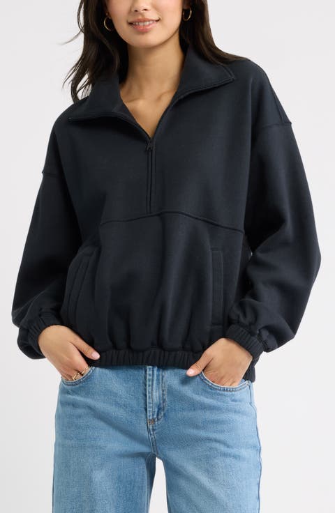 Half Zip Sweatshirt