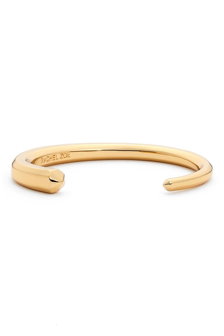 'Stella' Tapered Skinny Cuff, Main, color, GOLD