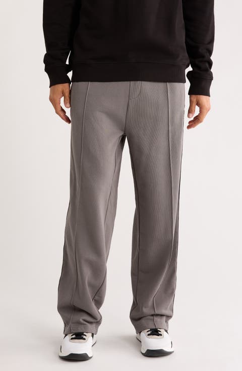 Dishote Logo Tape Cotton Pants