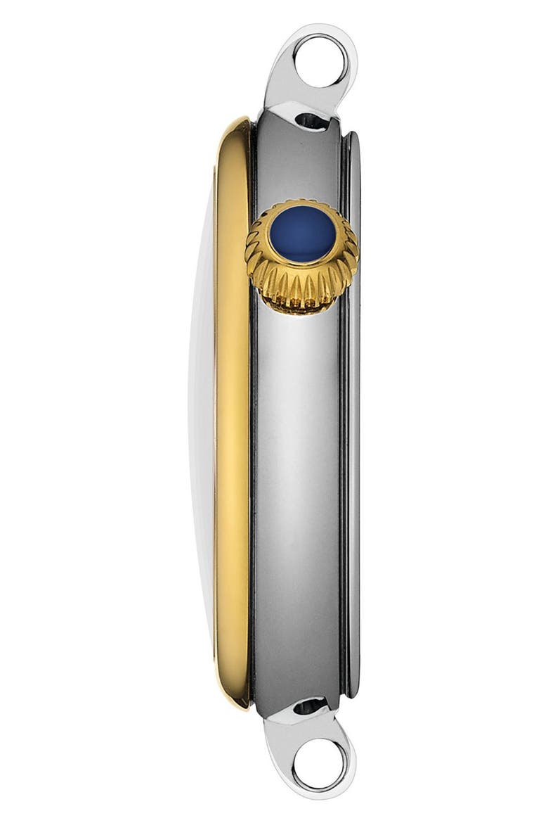 Desir Mother-of-Pearl & Diamond Two-Tone Watch, 28mm, Alternate, color, NO COLOR