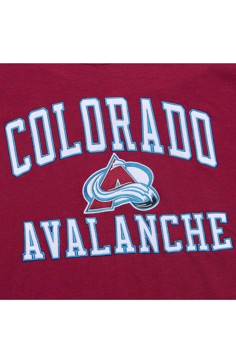 Mitchell & Ness Men's Mitchell & Ness Burgundy Colorado Avalanche Legendary Slub T-Shirt, Alternate, color, Burgundy