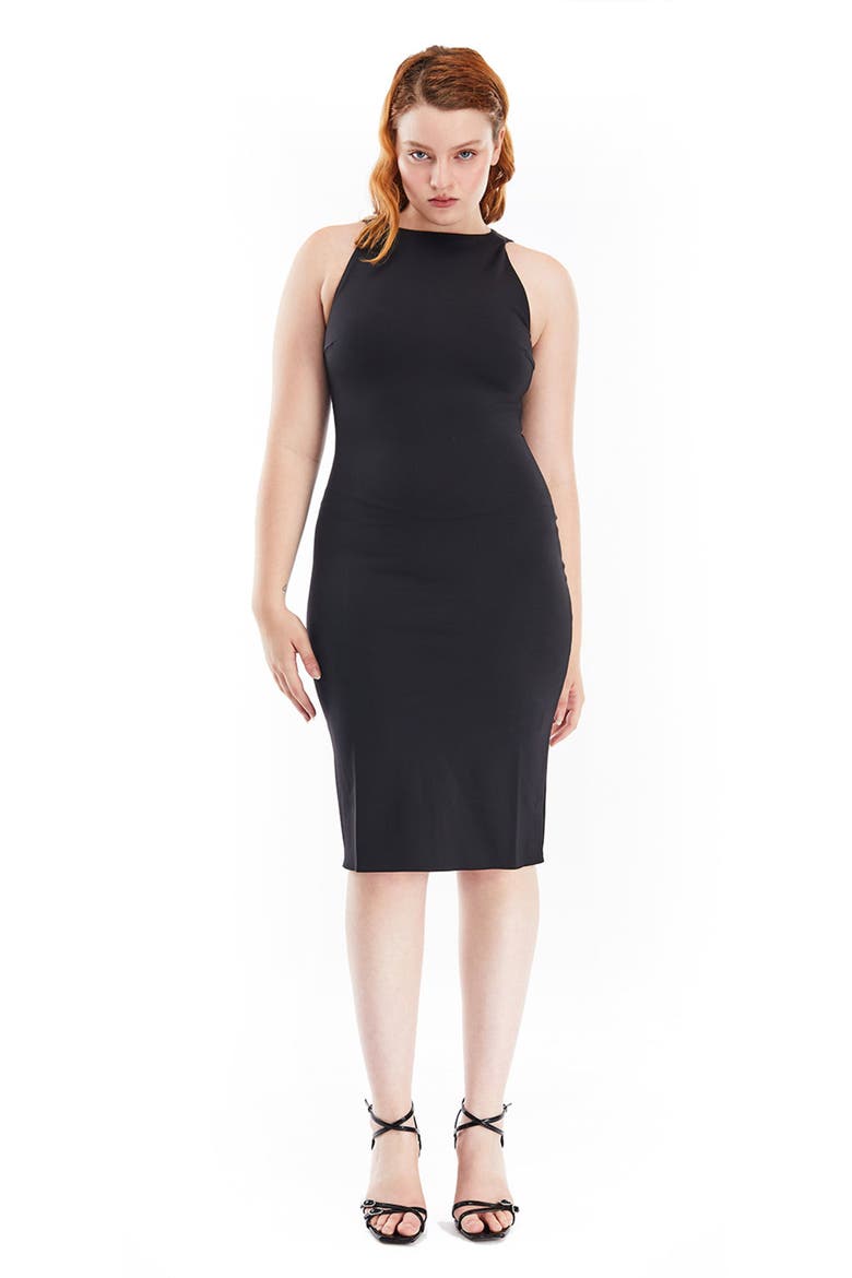 Dina dress, Alternate, color, Black